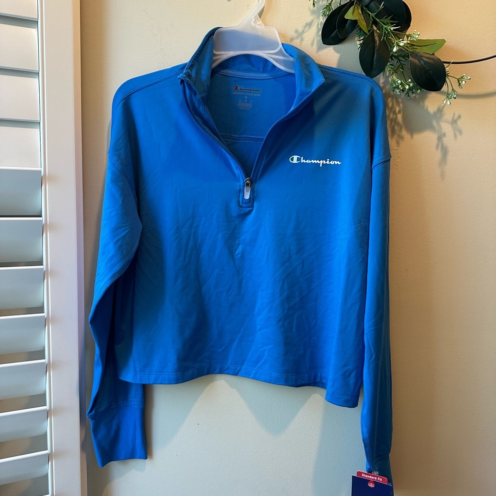 Champion BOLD Blue 1/4 Zip Pullover